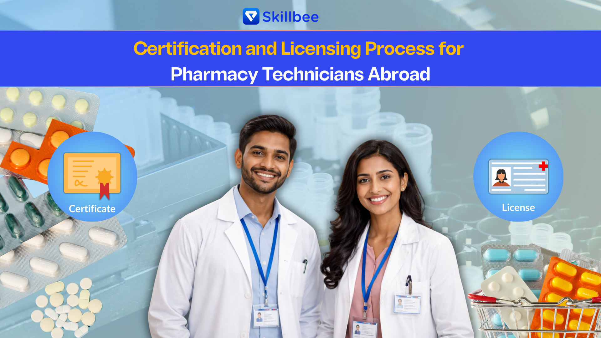 certificate and license for pharmacy technicians